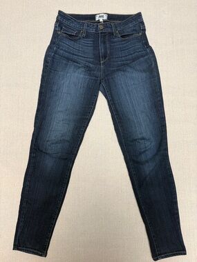 Paige Jeans indigo wash Womens 28 Hoxton Ankle High Rise Ultra Skinny